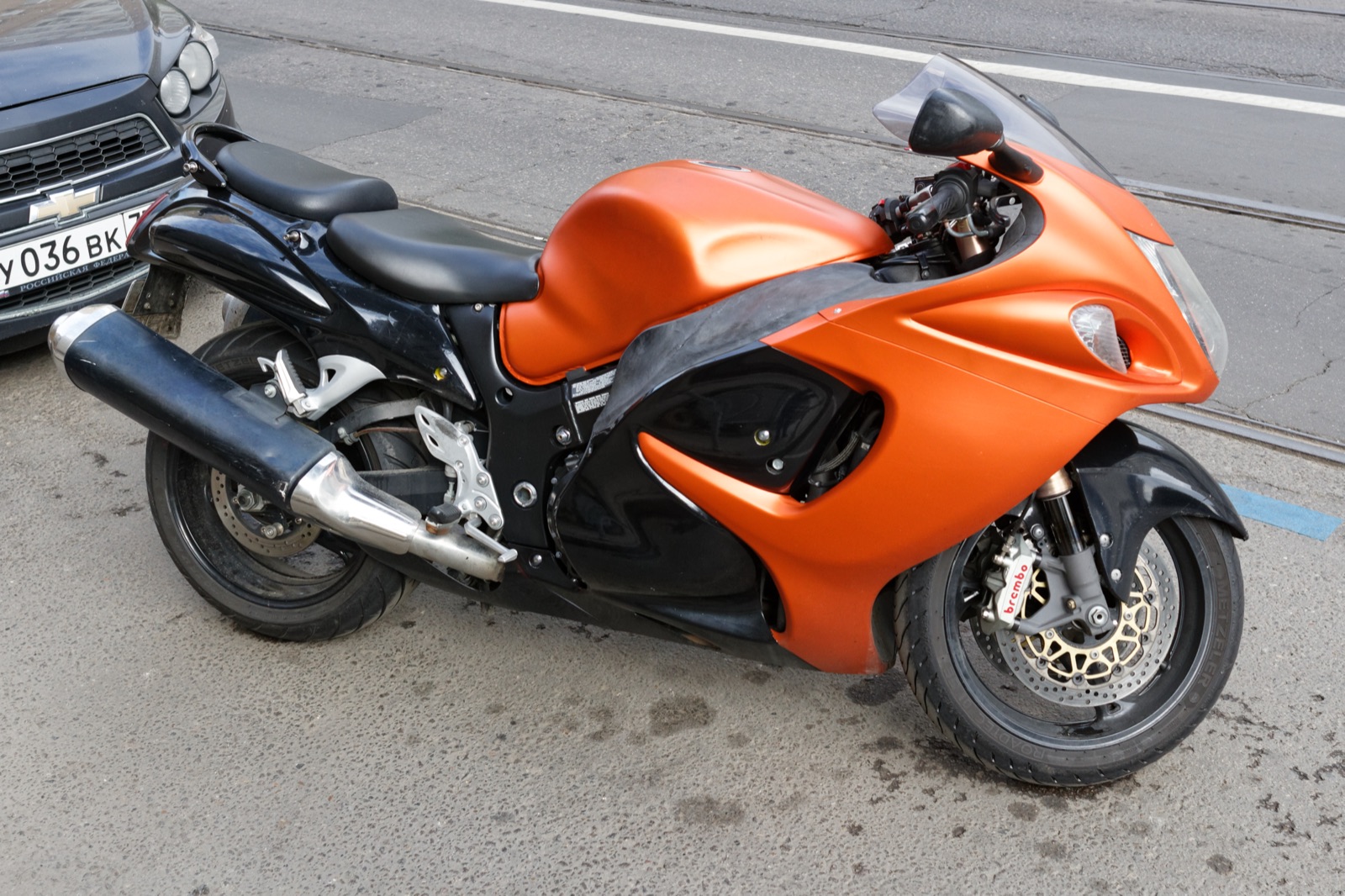 Sports motorcycle